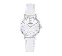 Go Girl Reloj Mujer Acero Cuero Blanco 699478
