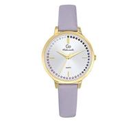 Go Girl - Reloj para mujer, acero dorado, piel, color morado 699500