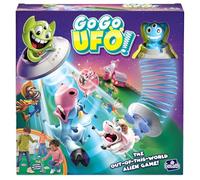 GO GO UFO - Juego de Mesa para Niños a Partir de 6 Años - Atrapa los Animales con tu Platillo Volador - Juego Interactivo de Rapidez y Agilidad - 2 a 6 Jugadores - 10 Min