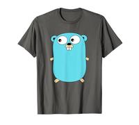 Go Golang Lenguaje de Programación Logo Mascot Gopher Camiseta
