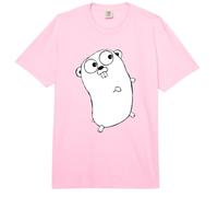 Go Golang Programming Language Logo Mascot Gopher Camiseta Comfort Colors Adult Heavyweight T-Shirt