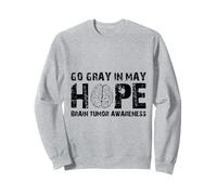 Go Gray In May, Hoppe, Cerebro Tumor Awareness Grey Brain Cance Sudadera
