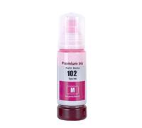Go Inks® 1 Botella de Tinta Magenta de 70 ml para reemplazar Epson 102 Compatible/no OEM para impresoras EcoTank