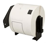 Go Inks 1 rollo de etiquetas compatible para reemplazar Brother B-L-DK11202-1 (etiquetas: 300, tamaño: 62 x 100 mm), color blanco
