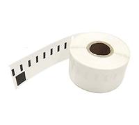 Go Inks 1 rollo de etiquetas compatible para reemplazar Dymo/Seiko 99014 (etiquetas: 220, tamaño: 54 x 101 mm), color blanco