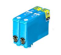 Go Inks 2 Cartuchos de Tinta Cian compatibles con T2992 (Serie 29XL) para Epson XP-255 XP-257 XP-332 XP-335 XP-342 XP-345 XP-352 XP-355 XP-432 XP-435 XP-442 XP-445 XP-452 XP-455. (Paquete de 2)