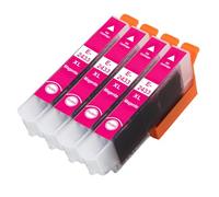 Go Inks Cartucho de Tinta Magenta 24XL Compatible - Paquete de 4 XL Multipack sustituye a T2433 para Epson Expression XP-55, XP-65, XP-750, XP-760, XP-850, XP-860, XP-950, XP-960, XP-970-12 ml