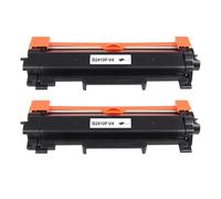 Go Inks Cartuchos de tóner láser Negros TN2410 compatibles, Paquete de 2 Unidades de Repuesto para impresoras Brother DCP, HL y MFC, 1200 páginas Cada uno, impresión fiable