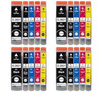 Go Inks - Juego de 5 Cartuchos de Tinta compatibles con impresoras Go Inks Expression Premium (20 tintas)