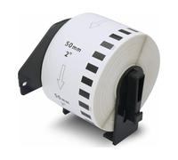 Go Inks Rollo de etiquetas compatible con impresoras Brother DK-22223 (etiquetas: rollo continuo, tamaño: 50 mm x 30,48 m)