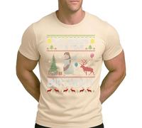 Go Jesus It's Your Birthday | Ugly Christmas Christmas - Camiseta para hombre, naturaleza, S