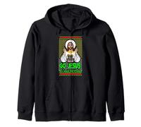 Go Jesus Its Your Birthday Ugly Christmas Sudadera con Capucha