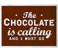 Go Jump In The Lake '"Chocolate Impresión sobre Lienzo 60 x 80 cm