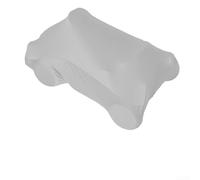 Go-Kart Cubierta antipolvo en 2 tamaños (80 x 50 x 26 cm y 100 x 60 x 32 cm) para coches eléctricos de choque, tela elástica de seda de leche, protección UV y arañazos, uso infantil y familiar (gris