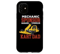 Go Kart Dad - Mecánico Patrocinador Gerente Consejero Kart Carcasa para iPhone 11