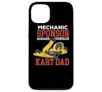 Go Kart Dad - Mecánico Patrocinador Gerente Consejero Kart Carcasa para iPhone 13
