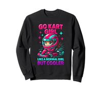 Go Kart Girl, Pero más Guay, Divertido gráfico de Carreras de Karts para niñas Sudadera