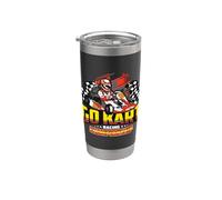 Go Kart Racing Campeonato Karting Rueda abierta Carreras de kart Vaso térmico de acero inoxidable de doble pared