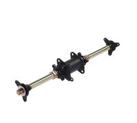 Go Kart Rear Live Axle Kit | 650mm High - Strength Steel Alloy | Fits Kart/ATV/Drift Trike | Includes Sprocket & Brake Disc Mounts