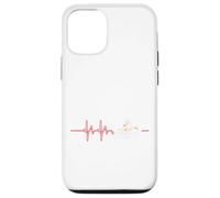 Go-Karts Carreras Bandera Carro Go-Kart Kart Racing Latido del corazón Carcasa para iPhone 12/12 Pro