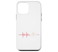 Go-Karts Carreras Bandera Carro Go-Kart Kart Racing Latido del corazón Carcasa para iPhone 12 Mini