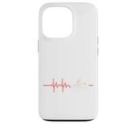 Go-Karts Carreras Bandera Carro Go-Kart Kart Racing Latido del corazón Carcasa para iPhone 13 Pro