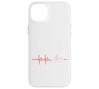 Go-Karts Carreras Bandera Carro Go-Kart Kart Racing Latido del corazón Carcasa para iPhone 14 Plus