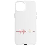 Go-Karts Carreras Bandera Carro Go-Kart Kart Racing Latido del corazón Carcasa para iPhone 15 Plus