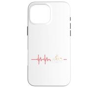 Go-Karts Carreras Bandera Carro Go-Kart Kart Racing Latido del corazón Carcasa para iPhone 16 Pro MAX