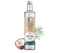 Go-Keto MCT Aceite de 500 ml - MCT Keto Aceite C8/C10 de aceite de coco premium sin aceite de palma, perfecto para una dieta ceto, aceite MCT como crema de café ceto ideal para café a prueba de balas