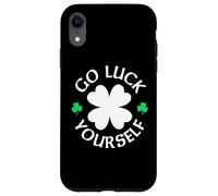 Go Luck Yourself Divertido Humor del Día de San Patricio Carcasa para iPhone XR