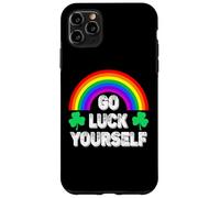 Go Luck Yourself Funny Día de San Patricio Carcasa para iPhone 11 Pro Max