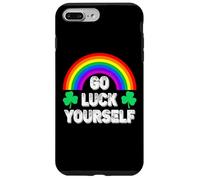 Go Luck Yourself Funny Día de San Patricio Carcasa para iPhone 7 Plus/8 Plus