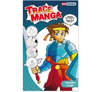 Go Manga Knight Trace Manga, plástico, transparente, A4