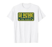 Go Outside! Cub Scouts Mountains Scouting Hiking Camiseta