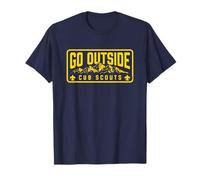 Go Outside! Cub Scouts Mountains Scouting Hiking Camiseta