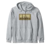 Go Outside! Cub Scouts Mountains Scouting Hiking Sudadera con Capucha
