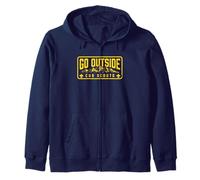 Go Outside! Cub Scouts Mountains Scouting Hiking Sudadera con Capucha