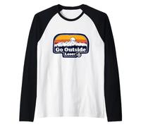 Go Outside Loser Camiseta Manga Raglan