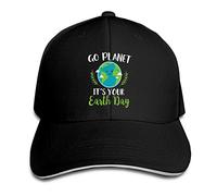 Go Planet ¡Es Tu Día De La Tierra! Unisex Aire Libre Gorra Peso Ligero Protección Solar Gorras Moda Gorra-Deportiva para Ciclismo Trucker Pesca