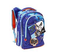 GO POP - Mochila extensible - con 3 gráficos frontales intercambiables y Pop-Up, 3 compartimentos con cremallera, respaldo y correas acolchadas, apta para la escuela primaria, 31 l x 43 h x 17,5 p cm