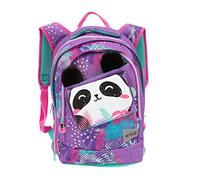 GO POP - Mochila extensible - con 3 gráficos frontales intercambiables y Pop-Up, 3 compartimentos con cremallera, respaldo y correas acolchadas, apta para la escuela primaria, 31 l x 43 h x 17,5 p cm
