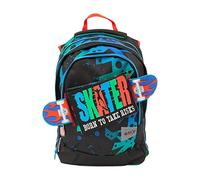 GO POP - Mochila extensible - con 3 gráficos frontales intercambiables y Pop-Up, 3 compartimentos con cremallera, respaldo y tirantes acolchados, apto para la escuela primaria, 31 l x43 h x17,5 p cm,