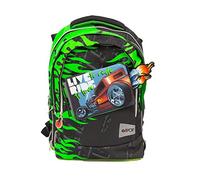 Go Pop - Mochila Extensible - con 3 gráficos Frontales Intercambiables y Pop-Up, 3 Compartimentos con Cremallera, Respaldo y Tirantes Acolchados, Apto para la Escuela Primaria, 31 l x43 h x17,5 p cm,