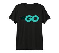 Go Programming Language con Go Logo Golang desarrolladores Camiseta Premium