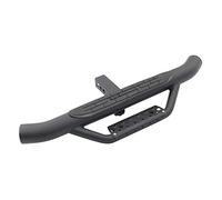 Go Rhino D360T Textured Black Powder Coat Finish Universal Dominator Hitch Step for 2 Recievers by Go Rhino!