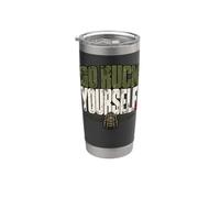 Go Ruck Yourself Camisa de entrenamiento Fitness Rucking Vaso térmico de acero inoxidable de doble pared