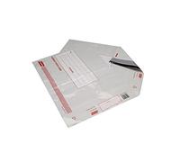 Go Secure - Sobres (polietileno, 25 unidades, 345 x 430 mm), color blanco