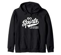 Go Sports Do The Thing Win The Points Funny Dichos Sudadera con Capucha