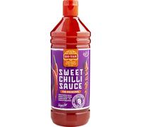 Go-Tan - Salsa Chili dulce aromática GMO FREE, Origen sudeste asiático, Sabor dulce especiado con toque picante, 1 L